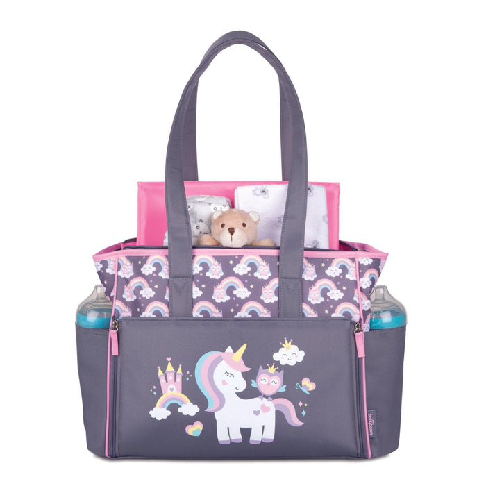 Babyboom® - Babyboom Unicorn Zip Front Tote Diaper Bag