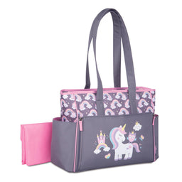 Babyboom® - Babyboom Unicorn Zip Front Tote Diaper Bag
