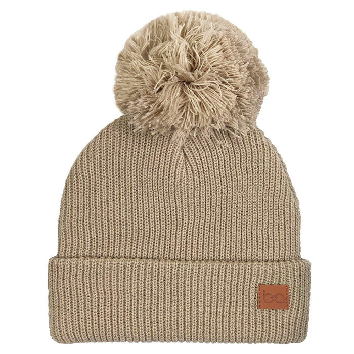 Babyfied Apparel - Babyfied Apparel - PomPom Toque - Beige