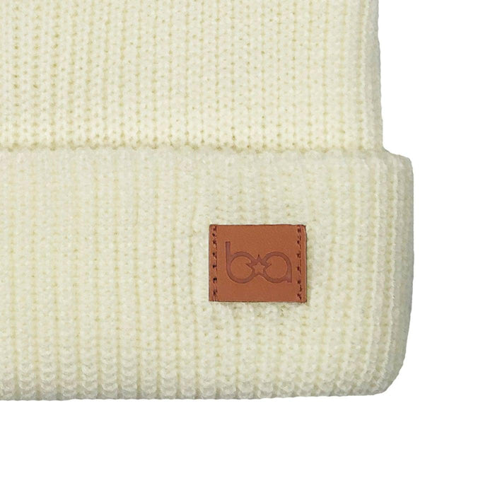 Babyfied Apparel - Babyfied Apparel - PomPom Toque - Ivory