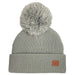 Babyfied Apparel - Babyfied Apparel - PomPom Toque - Light Grey