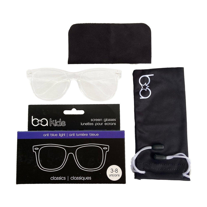 Babyfied Apparel - Babyfied Apparel Screen Glasses - Clear - 3-8yrs