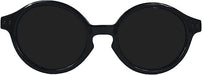 Babyfied Apparel - Babyfield Apparel Glossy Black Baby Sunglasses with Strap 0-24m