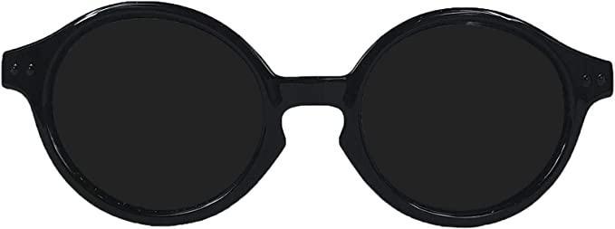 Babyfied Apparel - Babyfield Apparel Glossy Black Baby Sunglasses with Strap 0-24m