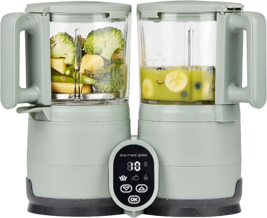 Babymoov Duo Meal Glass Baby Food Maker - CELADON GREEN