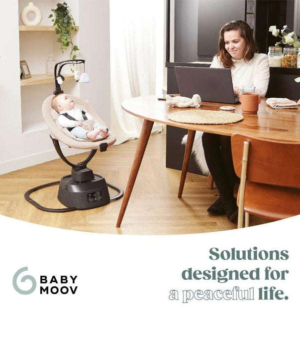 Babymoov® - Babymoov Baby Swing Swoon Evolution Connect - Mocca