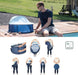 Babymoov® - Babymoov Babyni Playpen, Activity Gym & Napper with Pop-Up System and UPF 50+ Protection - Navy