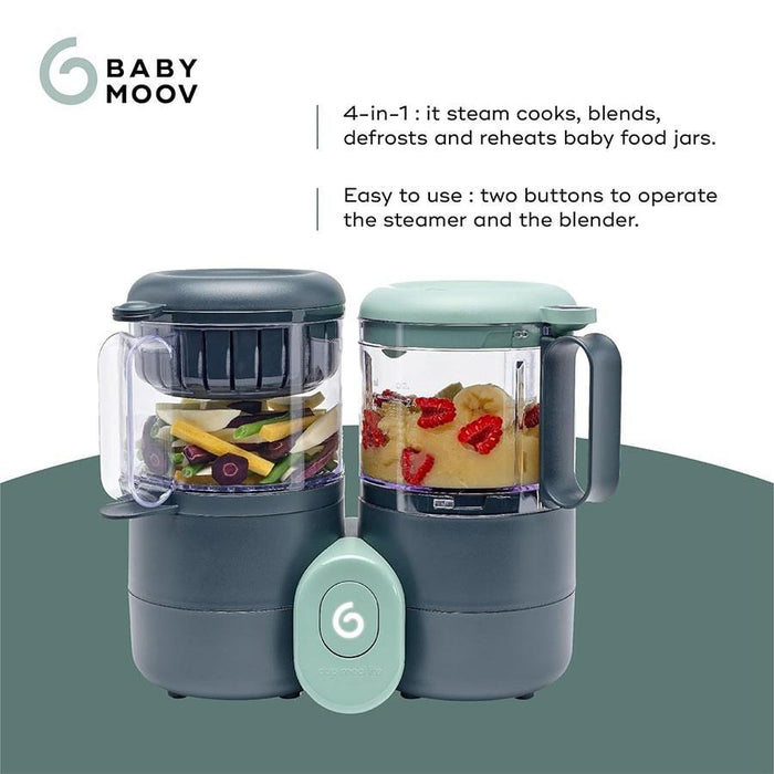 Babymoov® - Babymoov Duo Meal Lite Food Maker - 4 in 1 Food Processor