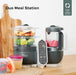 Babymoov® - Babymoov Duo Meal Station: 6-in-1 Baby Food Maker - Industrial Grey