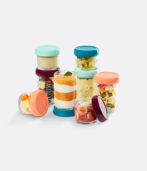 Babymoov® - Babymoov Glass Babybols Food Storage Container Set - 4 Pack