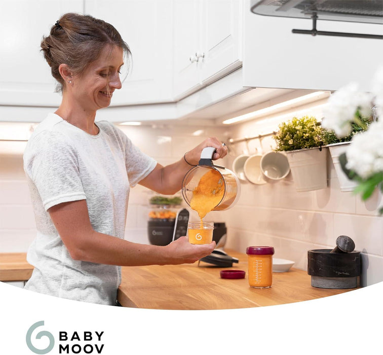 Babymoov® - Babymoov Glass Babybols Food Storage Container Set - 4 Pack