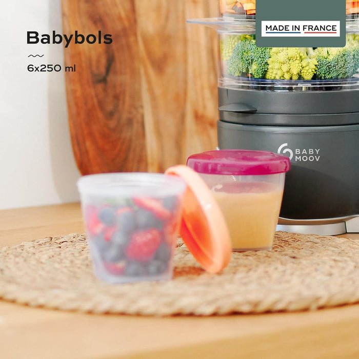 Babymoov® - Babymoov Leak Proof Baby Storage Bowls (8.45oz) - Pack of 6