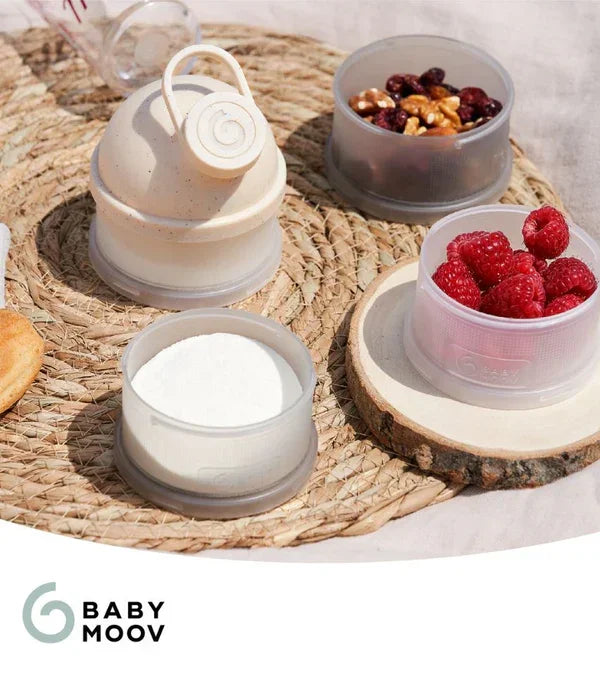 Babymoov® - Babymoov® Babydose Formula Dispenser – 4 Airtight Compartments (Sand)