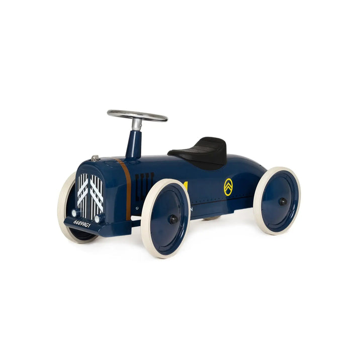 Baghera Citroën La Petite Rosalie Ride-On Speedster Car for Kids 1–3 – Vintage Metal Ride-On