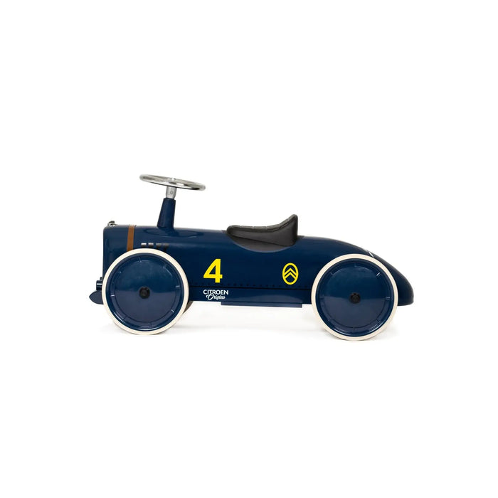 Baghera Citroën La Petite Rosalie Ride-On Speedster Car for Kids 1–3 – Vintage Metal Ride-On