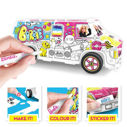 Barbie - Barbie Kids DIY Super Camper Van Craft Kit