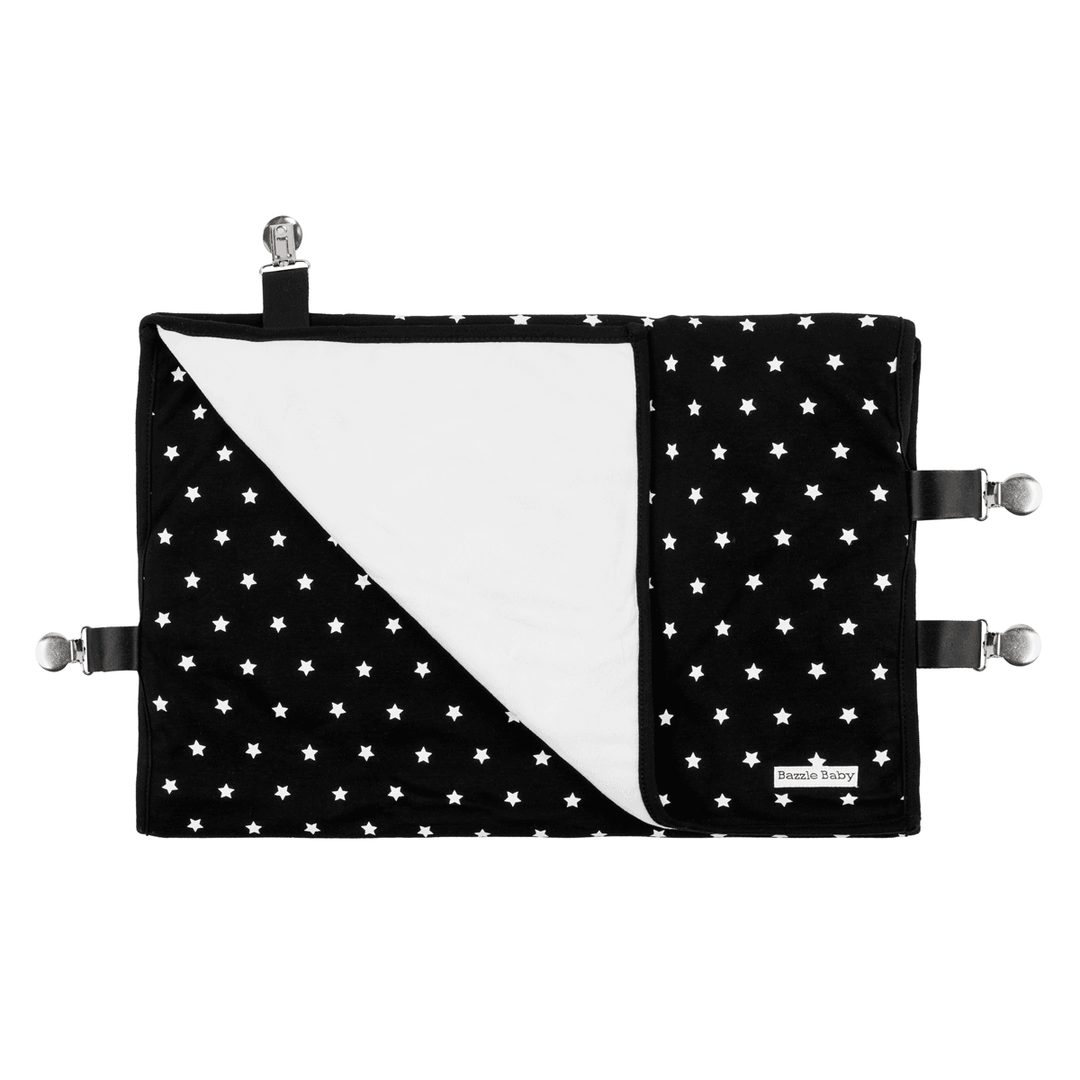 Bazzle Baby® - BazzleBaby GoBlanket With Stroller & Car Seat Clips