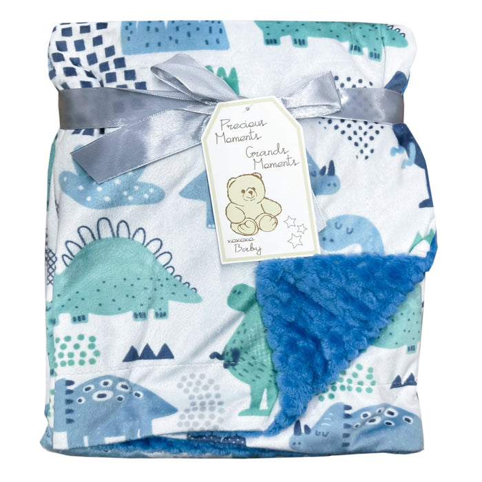 Couverture pour bébé en micro-mink et sherpa – Precious Moments