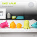 bbluv® - bblüv Büddies Baby Bath Toys Silicone Ocean Animals for Babies & Toddlers