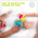bbluv® - bblüv Büddies Baby Bath Toys Silicone Ocean Animals for Babies & Toddlers