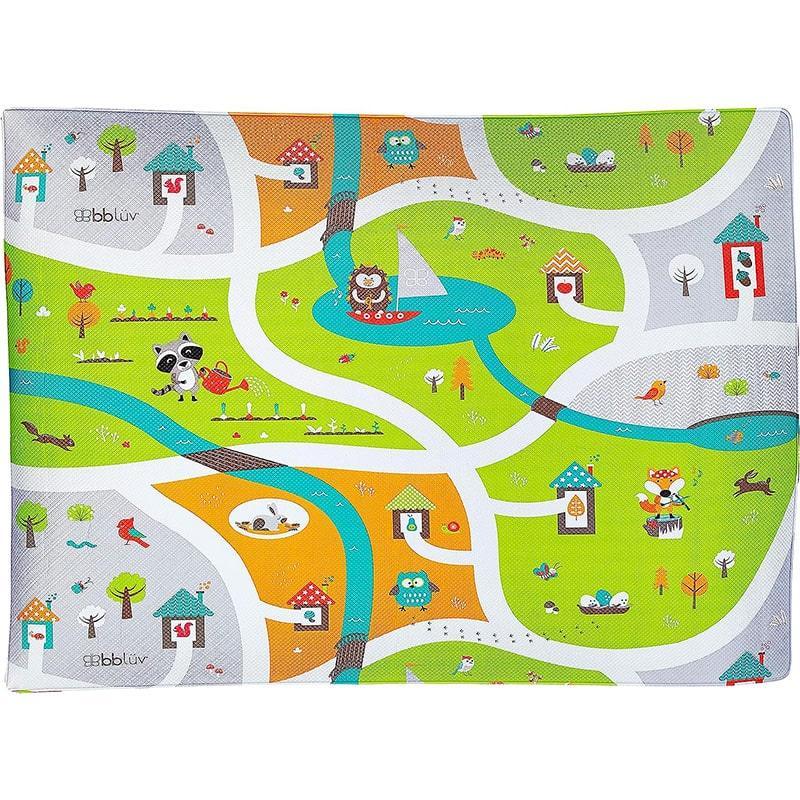 bbluv® - bblüv – Mülti Soft, Reversible and Safe Playmat