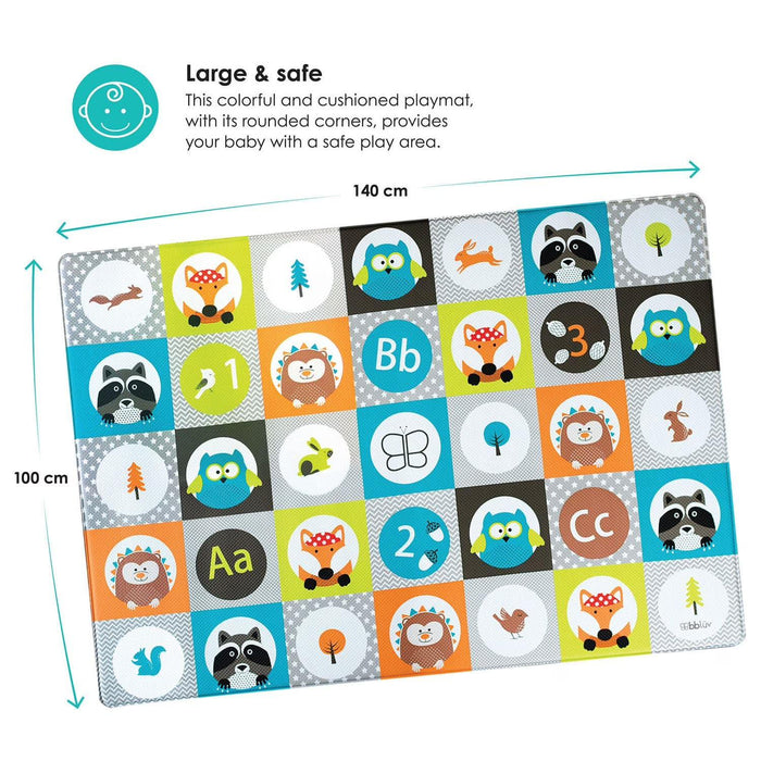 bbluv® - bblüv – Mülti Soft, Reversible and Safe Playmat