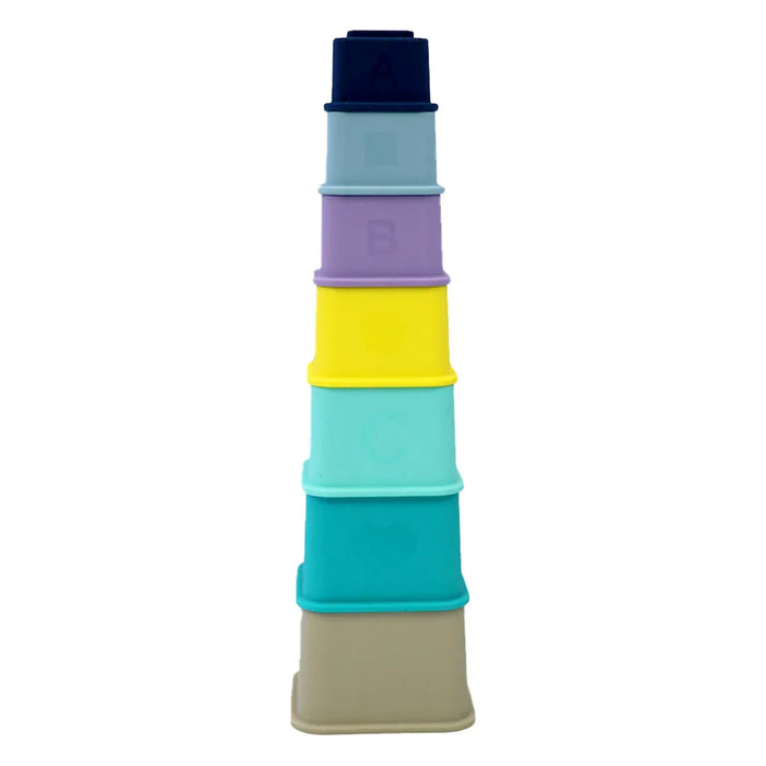 bbluv® - bbluv® Stak – Silicone Stacking Cubes