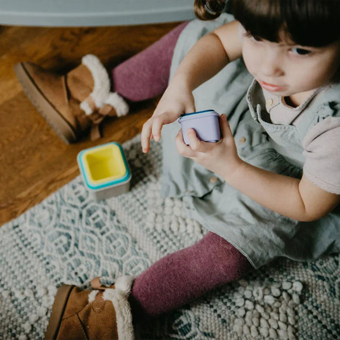 bbluv® - bbluv® Stak – Silicone Stacking Cubes