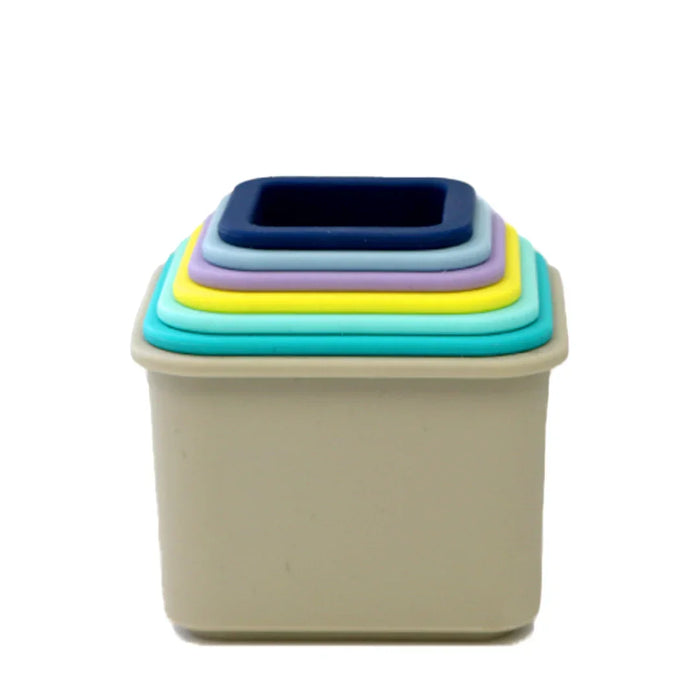 bbluv® - bbluv® Stak – Silicone Stacking Cubes