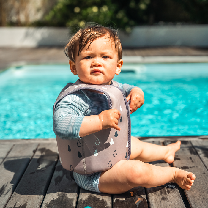 bblüv Näj Neoprene Swim Vest for Kids – Adjustable Floatation with SPF 50+