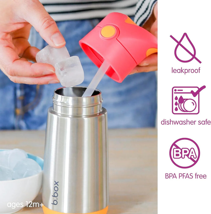 Gourde pour enfants Nûby Soft Straw Canteen – Tasse anti-débordement à couvercle rabattable pour les tout-petants de 18 mois et plus (Copie)