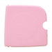 b.box lunchbox Flamingo Fizz pink closed square container on a plain white background