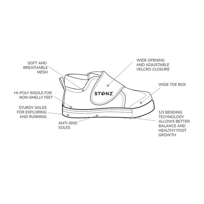 Chaussures pour tout-petits et enfants Stonz Cruiser Plus
