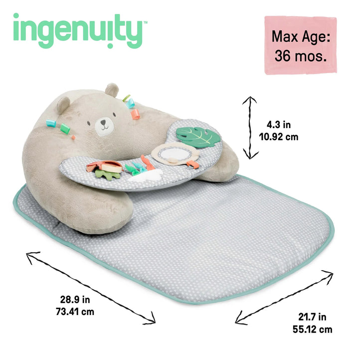 Tapis d'éveil et de maintien pour bébé 4 en 1 Ingenuity Cozy Prop - Nate