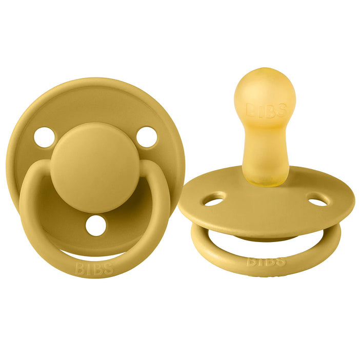Sucettes De Lux en caoutchouc naturel de Bibs - pqt de 2