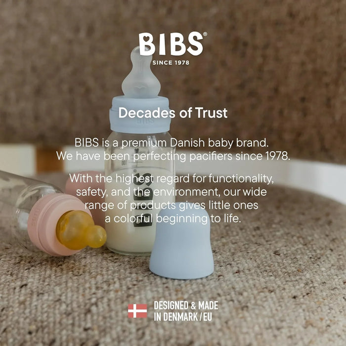 Bibs® - BIBS Baby Bottles Latex Nipples - Pack of 2