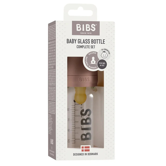 Bibs® - BIBS Baby Glass Bottles Latex 110ml - 1 Pack