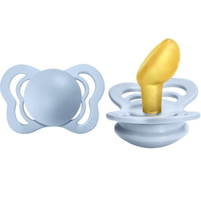 Bibs® - Bibs Couture Natural LATEX Rubber Pacifiers - 2 Pack