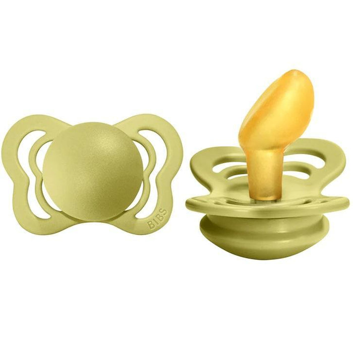 Bibs® - Bibs Couture Natural LATEX Rubber Pacifiers - 2 Pack