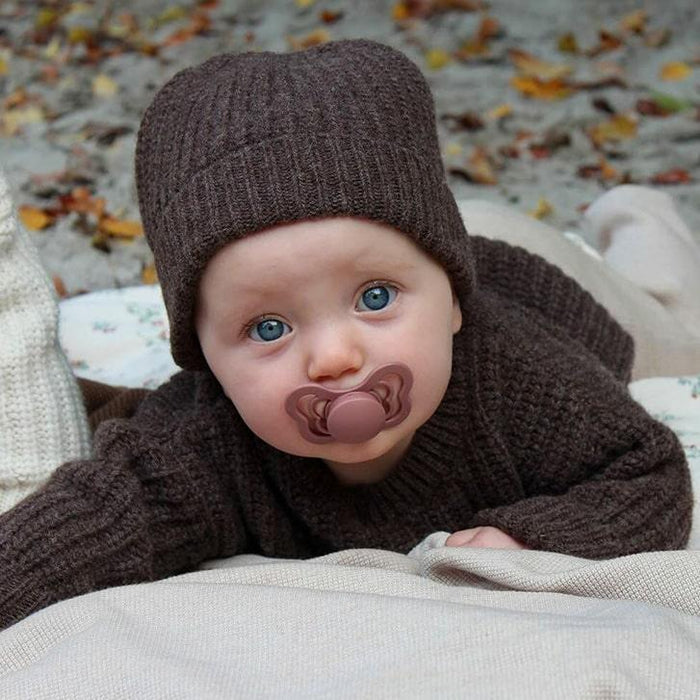 Bibs® - Bibs Couture Natural LATEX Rubber Pacifiers - 2 Pack