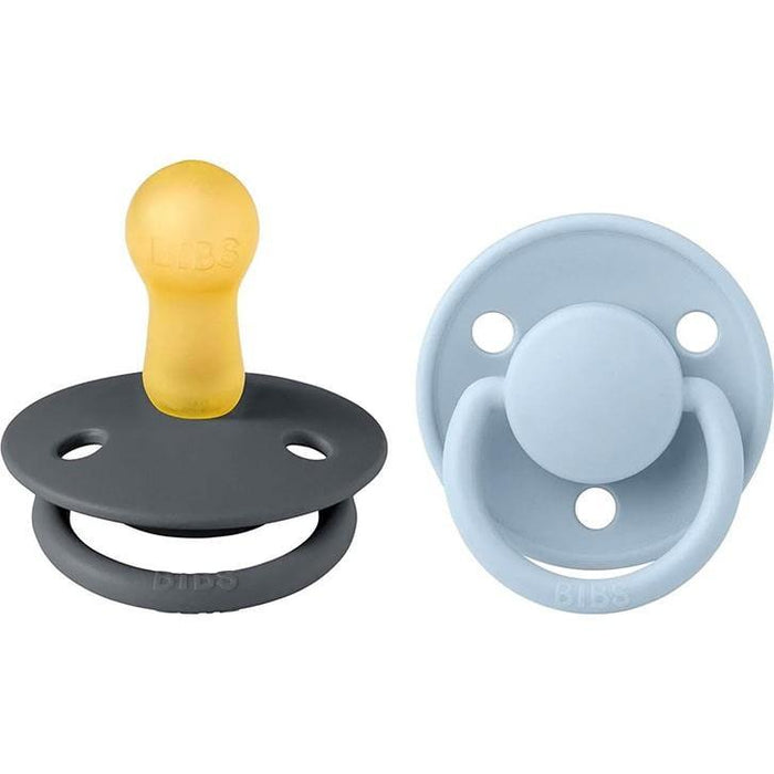 Bibs® - Bibs De Lux Natural Rubber Pacifiers - 2 Pack