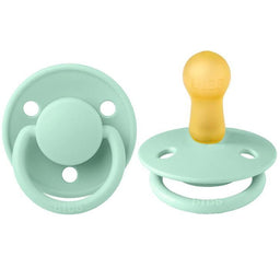 Bibs® - Bibs De Lux Natural Rubber Pacifiers - 2 Pack
