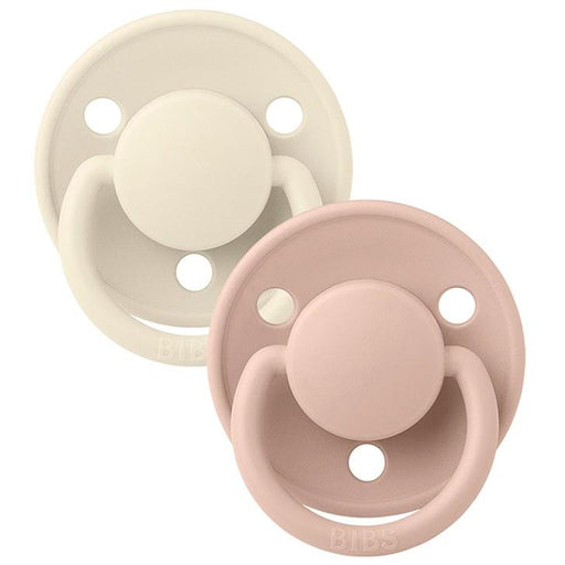 Bibs® - Bibs De Lux Natural Rubber Pacifiers - 2 Pack