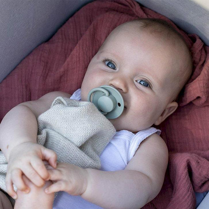 Bibs® - Bibs De Lux Natural Rubber Pacifiers - 2 Pack