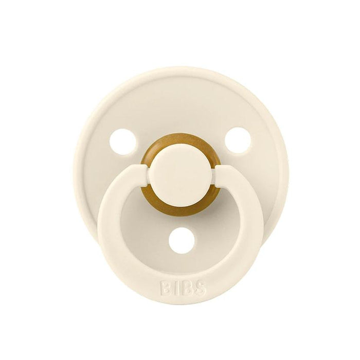 Bibs® - Bibs Natural Rubber Pacifiers - 2 Pack - Ivory Night