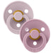 Bibs® - Bibs Original Natural Rubber Pacifiers - 2 Pack - 2 Colors
