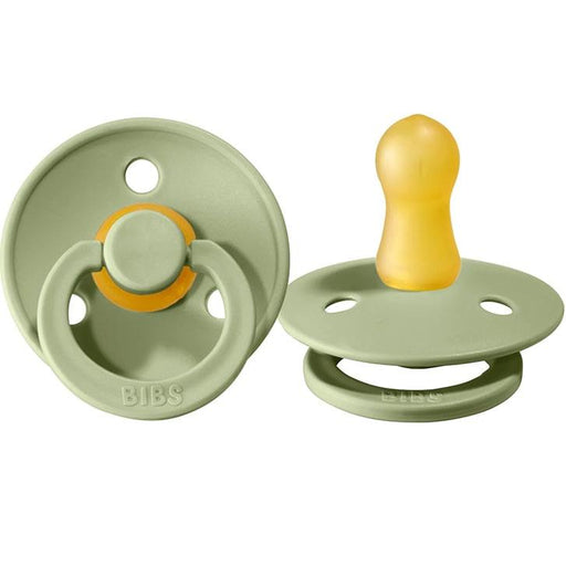 Bibs® - Bibs Original Natural Rubber Pacifiers - 2 Pack - Boys & Unisex Colors