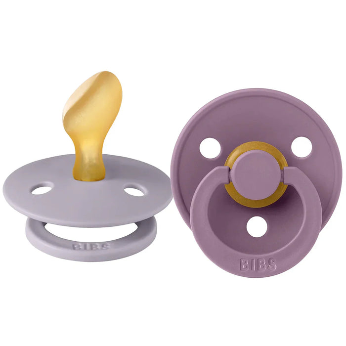 Bibs® - BIBS Original | Natural Rubber | Latex Pacifiers - ANATOMICAL Nipple | 2 Pack