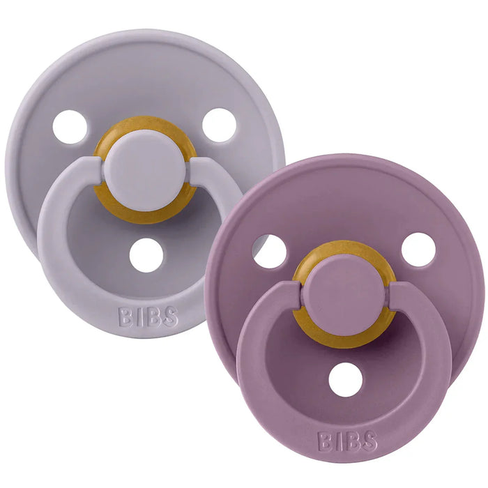 Bibs® - BIBS Original | Natural Rubber | Latex Pacifiers - ANATOMICAL Nipple | 2 Pack
