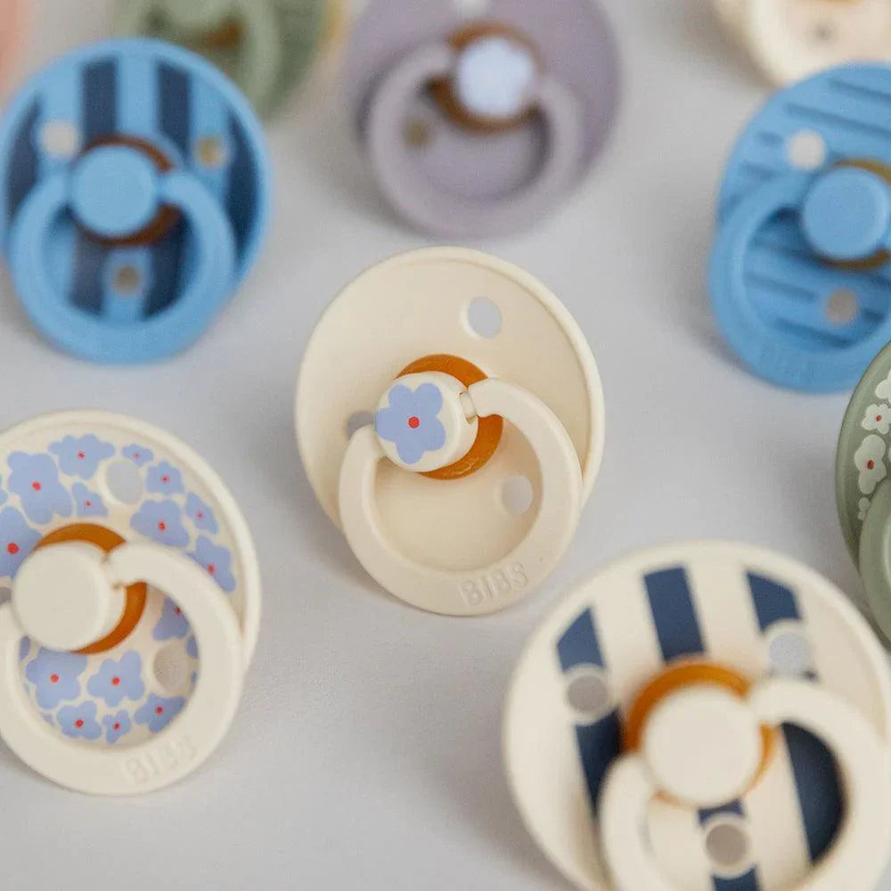 Bibs® - BIBS Original | STUDIO COLLECTION | Natural Rubber | Latex Pacifiers - Round Nipple | 2 Pack